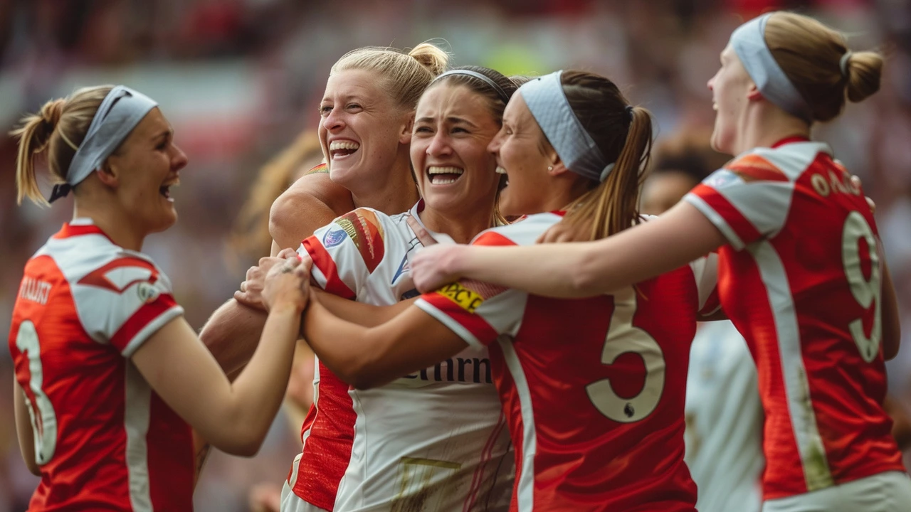 Arsenal's Thrilling 2-1 Comeback over Manchester City in Barclays Women's Super League